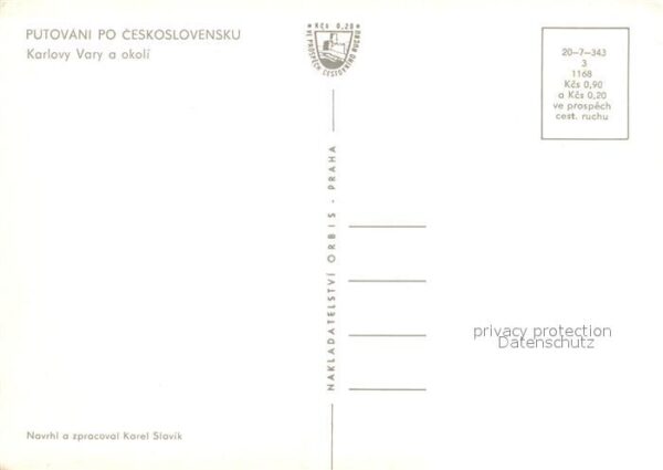 Karlovy Vary Gebietskarte – Bild 2