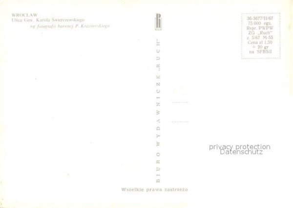 Wroclaw Ulica Gen Karola Swietczewskiego – Bild 2