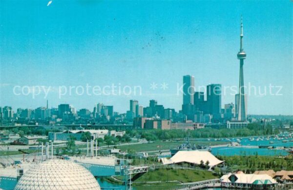 Toronto Canada CN Tower Thrusting skyward