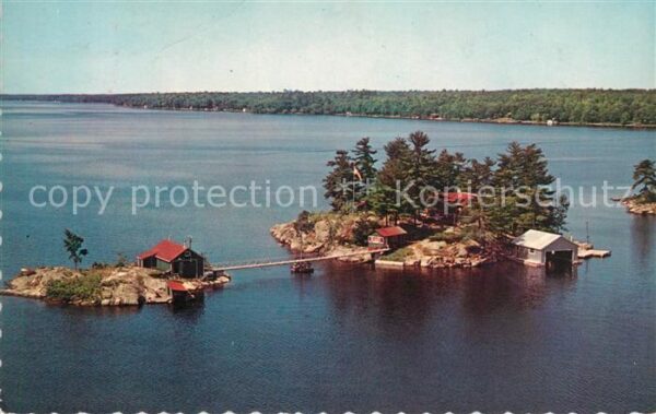 Peterborough Ontario Air view with Kawartha Lakes