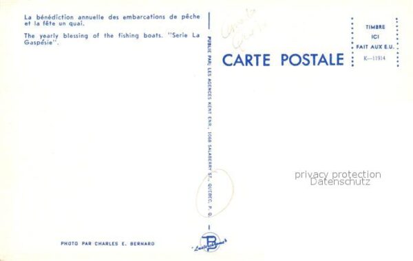 Quebec La benediction annuelle des embarcation – Bild 2