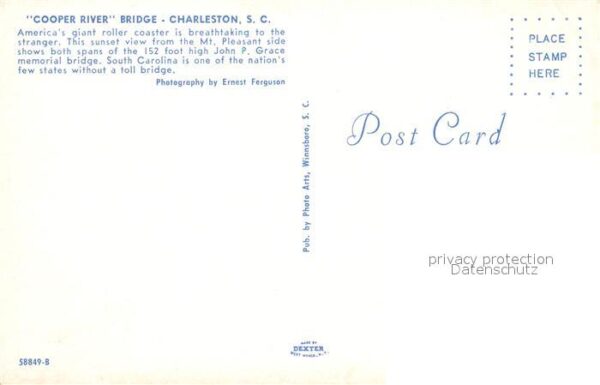 Charleston South Carolina Cooper River Bridge – Bild 2