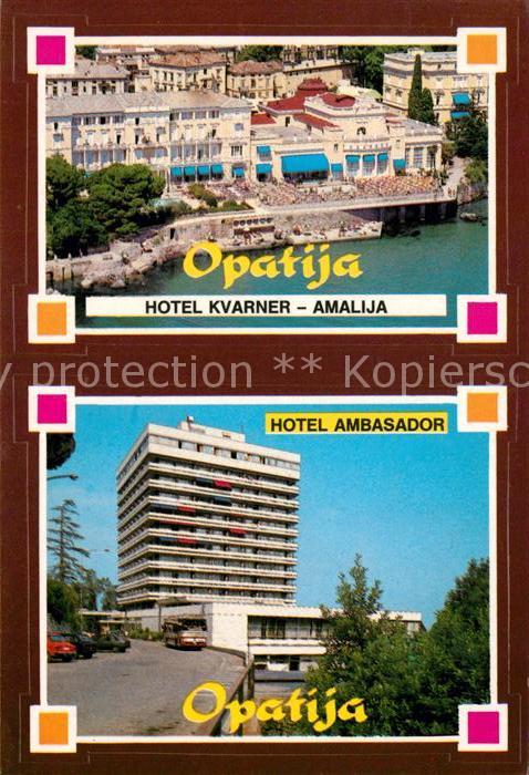 Opatija Abbazia Hotel Kvarner Amalija und Hotel Ambasad