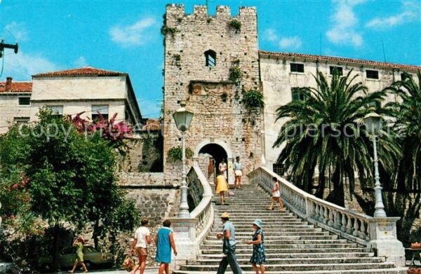 Korcula Ortsmotiv