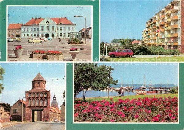 Ribnitz-Damgarten Ostseebad Karl Marx Platz Gdanskerstrasse Rostock