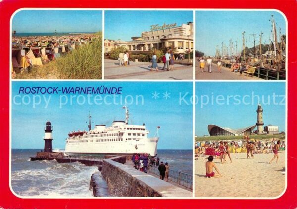 Rostock-Warnemuende Strand Kurhaus Am Alten Strom Mole