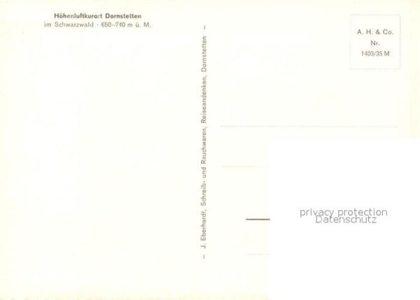 Dornstetten Wuerttemberg Strassenpartie – Bild 2