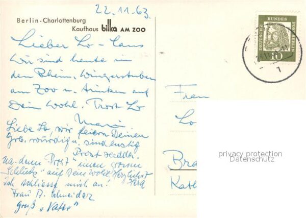 Charlottenburg Kaufhaus Bilka am Zoo – Bild 2