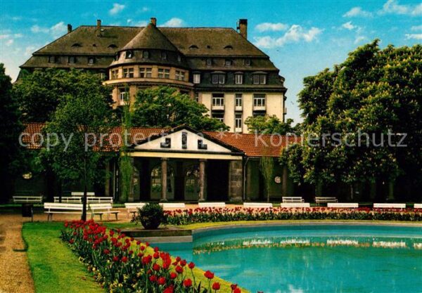 Bad Nauheim Grand Hotel mit Trinkkuranlage