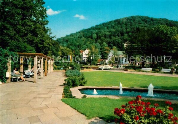 Bad Harzburg Pergola an der weissen Brücke