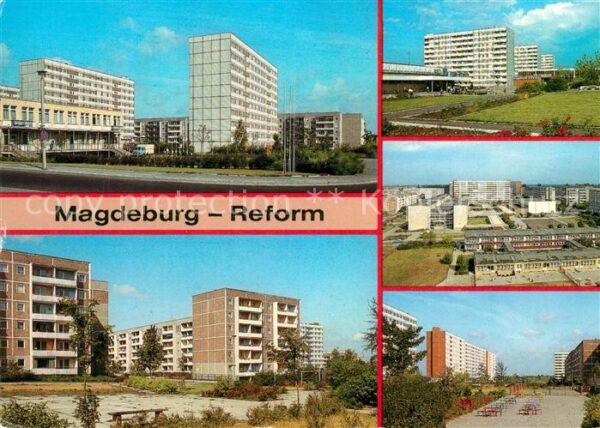 Magdeburg Poliklinik Wladimir Komarow Str HO Kauf