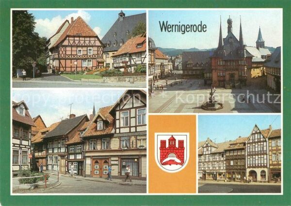Wernigerode Harz Klintgasse Rathaus am Markt Kleinstes H