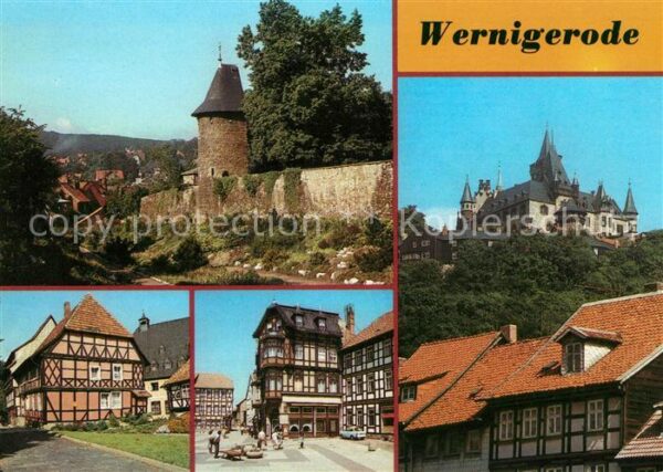Wernigerode Harz Am Wallgraben Klintgasse Am Markt Feuda