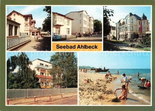 Ahlbeck Ostseebad Konsum Möbelhaus FDGB Erholungsheime Ae