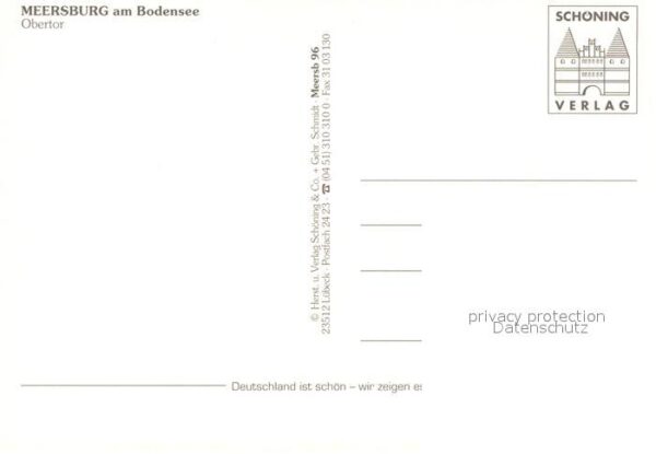 Meersburg Bodensee Obertor – Bild 2