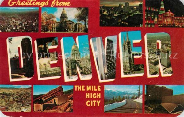 Denver Colorado The Mile High City