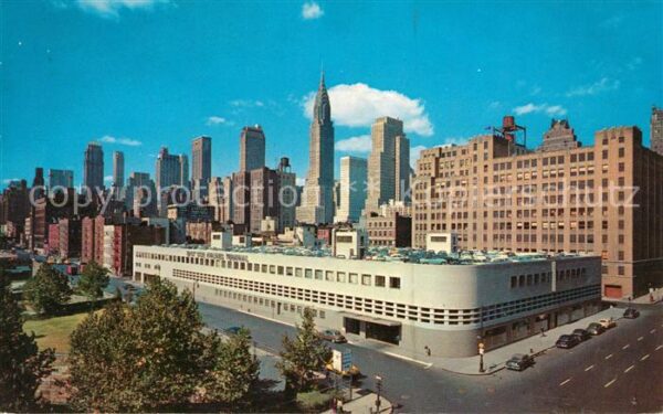 Manhattan New York Skyline Airlines Terminal