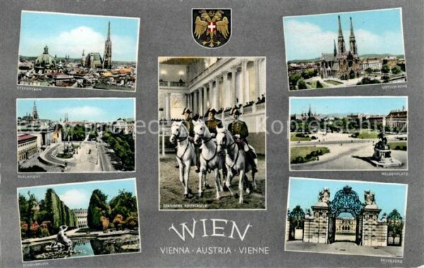 Wien Stephansdom Parlament Schönbrunn Span R