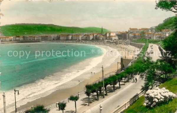 San Sebastian  Pais Vasco ES Playa de la Concha