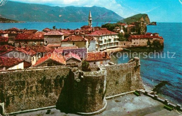 Budva Pogled na Budvu i Stare Zidine