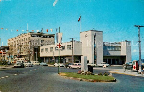 Nanaimo The Malaspina Hotel and Federal Buildin