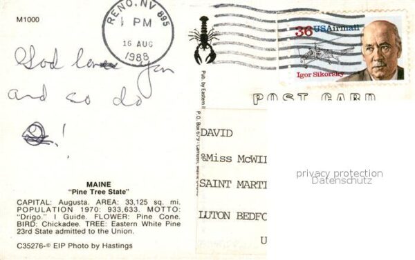 Maine US-State Pine Tree State – Bild 2