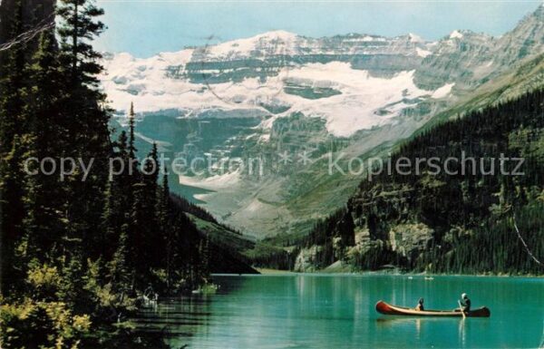 Banff Canada Lake Louise and Victoria Glacier Canadi