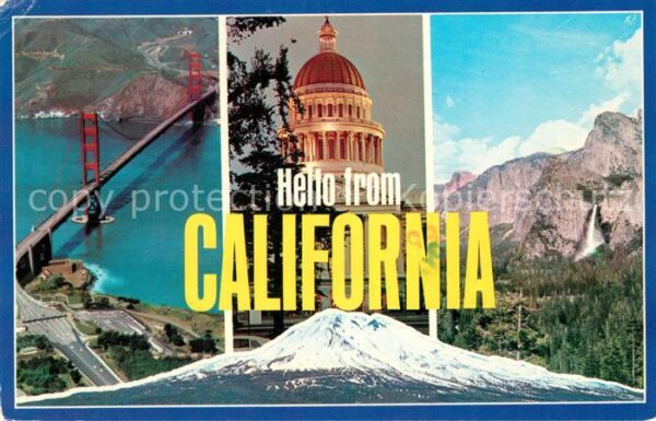 California Maryland Golden Gate Bridge State Capitol Cathed