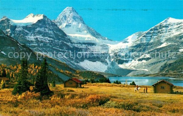 Canadian Rockies Mount Assiniboine with Matterhorn of th