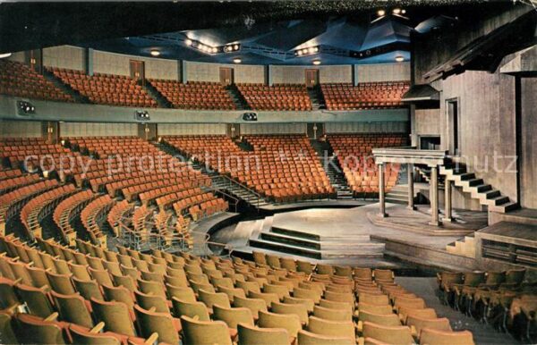 Stratford Ontario Auditorium and Stage of The Festival Th