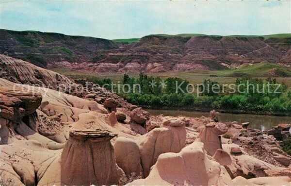 Drumheller A group of the well known Drumheller Ho