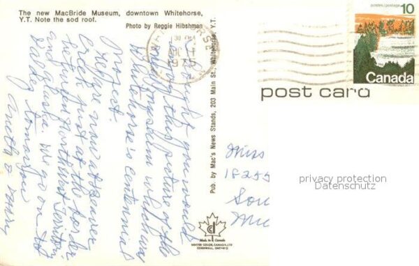 Whitehorse Yukon Territory The new MacBride Museum – Bild 2