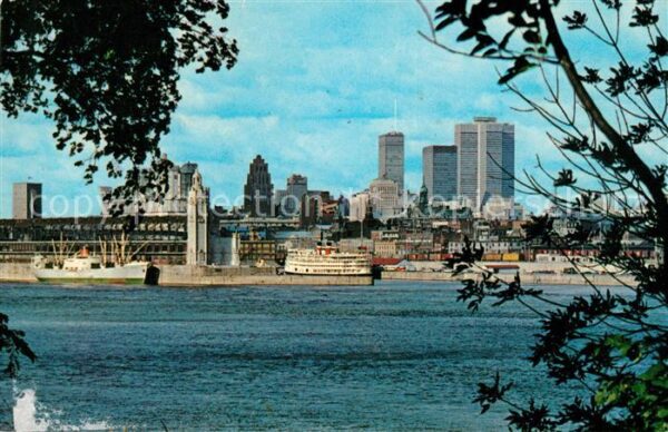 Montreal Quebec Montreal harbor