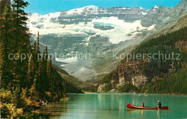 Canadian Rockies Lake Louise and Victoria Glacier