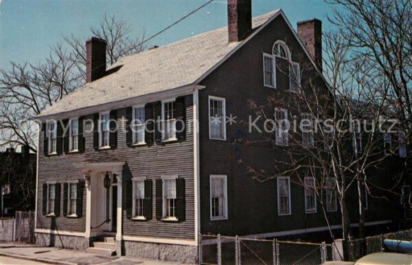 Lowell Massachusetts Whistler House Birthplace of James McNe
