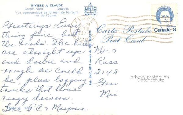 Gaspé Nord Riviere a Claude – Bild 2