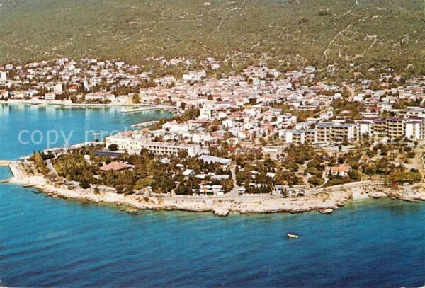 Selce Crikvenica Fliegeraufnahme