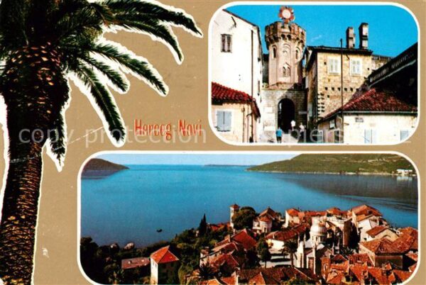 HERCEG NOVI Hercegnovi Montenegro Dorfmotiv Panorama