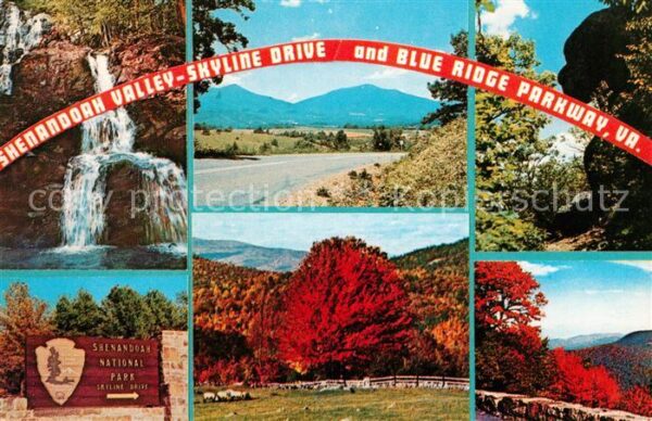 Shenandoah Virginia Skyline Drive and Blue Ridge Parkway