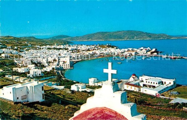 Mykonos The world renowned dazzling white islan