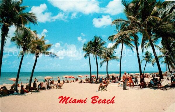 Miami Beach Strandpartie