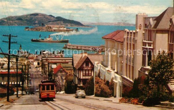 San Francisco California Cable Car Hyde Street