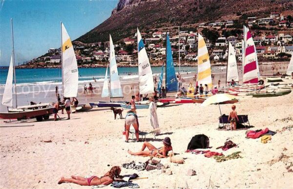 Kapstadt Yachtsmen preparing for a race