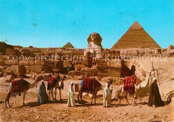 Gizeh Pyramids Sphinx mit Cheops Pyramide