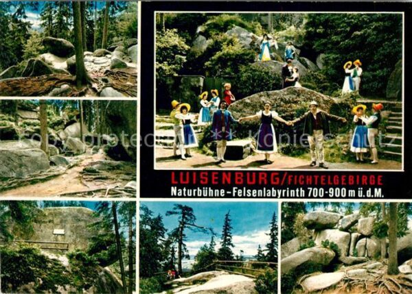 Luisenburg Naturbühne Felsenlabyrinth Details