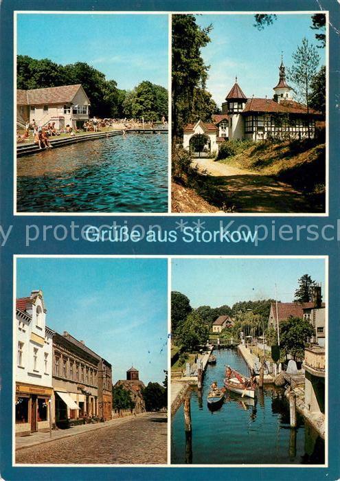 Storkow Mark Strandbad Storkower See Ingenieurschule