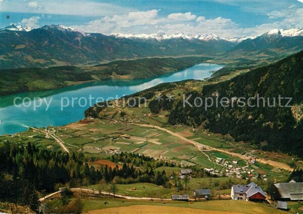 Doebriach Millstaettersee Alpengasthof Bergfried Panorama