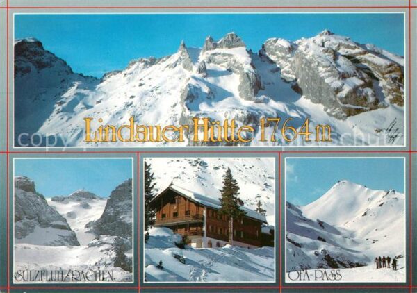 Raetikon Lindauer Hütte mit Drei Türmen Sulzfluh
