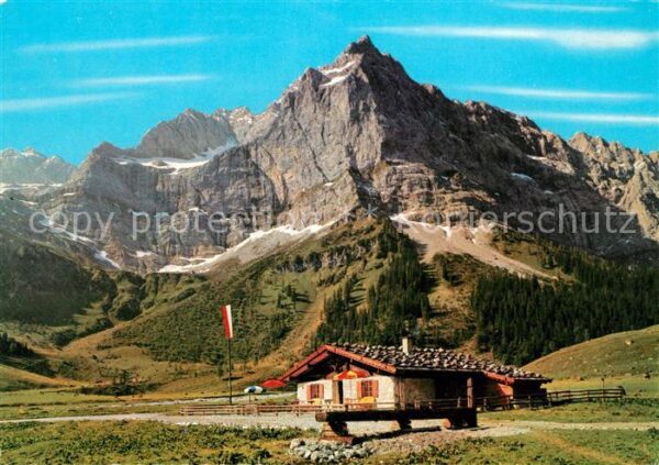 Hinterriss Tirol Rasthütte Eng Alm Karwendel