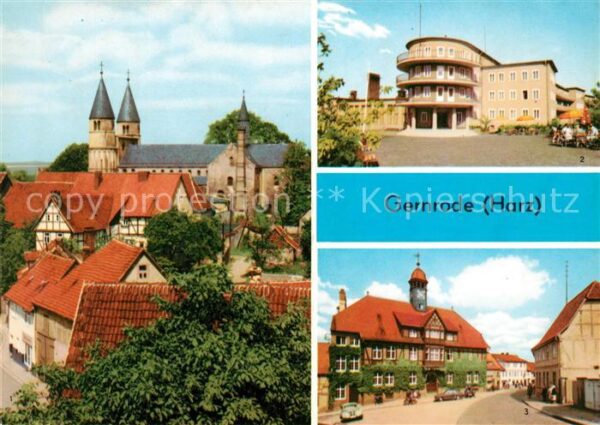 Gernrode Harz Am Spittelplatz FDGB Erholungsheim Frit